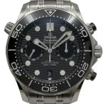 オメガ OMEGA シーマスター ダイバー 300M コーアクシャル マスタークロノメーター 210.30.44.51.01.001 ブラック SS 腕時計 メンズ 中古
