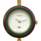 グッチ GUCCI チェンジベゼル 1100-L ホワイト ゴールドプレート