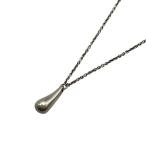 ショッピングティファニー ティファニー TIFFANY＆CO ティアドロップネックレス シルバー 925 ジュエリー 中古