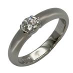ティファニー TIFFANY＆CO ドッツダイヤリング プラチナ Pt950 ジュエリー 中古