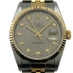 ロレックス ROLEX デイトジャスト36 16233G ホリコン ゴールド/ステンレススチール 腕時計 メンズ 中古