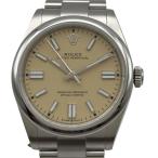 ロレックス ROLEX オイスター パーペチュアル 41 134300 ベージュ ステンレススチール 腕時計 メンズ 中古