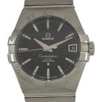 オメガ OMEGA コンステレーション コーアクシャル クロノメーター 38mm 123.10.38.21.01.001 ブラック SS 腕時計 メンズ 中古