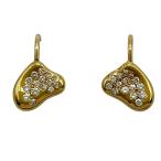 ティファニー TIFFANY＆CO フルハートイヤリング ゴールド 18K ジュエリー 中古