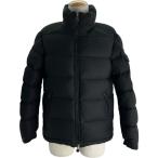 モンクレール MONCLER MONTGENEVRE ダウンジャケット ブラック ウール ダウンジャケット メンズ 中古