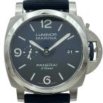パネライ PANERAI ルミノール マリーナ ブル プロフォンド PAM01157 ブルー ステンレススチール 腕時計 メンズ 中古