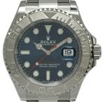 ロレックス ROLEX ヨットマスター40 126622 ブルー プラチナ/ステンレススチール 腕時計 メンズ 中古