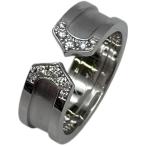 カルティエ Cartier C2ダイヤリング ホワイトゴールド 750 ジュエリー 中古