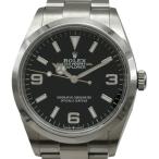 ロレックス ROLEX エクスプローラー 36 124270 ブラック ステンレススチール 腕時計 メンズ 中古