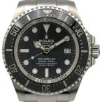 ロレックス ROLEX ディープシー 136660 ブラック ステンレススチール 腕時計 メンズ 中古
