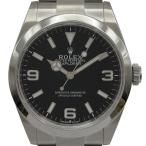 ロレックス ROLEX エクスプローラー40 224270 ブラック ステンレススチール 腕時計 メンズ 中古