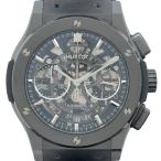 ウブロ HUBLOT クラシック・フュージョン アエロフュージョン クロノグラフ 525.CM.0170RX スケルトン セラミック 腕時計 メンズ 中古