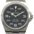 ロレックス ROLEX エアキング 126900 ブラック ステンレススチール 腕時計 メンズ 中古