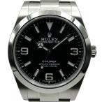 ロレックス ROLEX エクスプローラー1  214270 ブラック ステンレススチール 腕時計 メンズ 中古