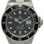 ロレックス ROLEX サブマリーナ 16610 ブラック ステンレススチール 腕時計 メンズ 中古