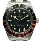 チューダー/チュードル TUDOR ブラックベイ 58 GMT 7939G1A0NRU ブラック ステンレススチール 腕時計 メンズ 中古