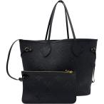 ルイ・ヴィトン LOUIS VUITTON ネヴァーフルMM M45685 ブラック アンプラント トートバッグ レディース 中古