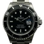 ロレックス ROLEX サブマリーナ 16610 ブラック ステンレススチール 腕時計 メンズ 中古