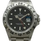 ロレックス ROLEX エクスプローラー2 16570 ブラック ステンレススチール 腕時計 メンズ 中古
