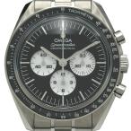 オメガ OMEGA スピードマスター ムーンウォッチ プロフェッショナル 310.30.42.50.01.004 ブラック ステンレススチール 腕時計 メンズ 中古