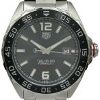 タグ・ホイヤー TAG HEUER フォーミュラ1 キャリバー5 WAZ2011 ブラック ステンレススチール 腕時計 メンズ 中古