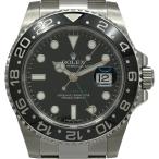 ロレックス ROLEX GMTマスター2 116710LN ブラック ステンレススチール 腕時計 メンズ 中古