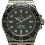 ロレックス ROLEX サブマリーナ ノンデイト 124060 ブラック ステンレススチール 腕時計 メンズ 中古