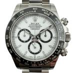 ロレックス ROLEX デイトナ 126500LN ホワイト ステンレススチール 腕時計 メンズ 中古