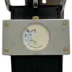 バレンシアガ BALENCIAGA モントレ アイボリー ステンレススチール 腕時計 ユニセックス 中古