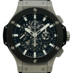 ウブロ HUBLOT ビッグバン アエロバン スチール セラミック 311.SM.1170.GR ブラック ステンレススチール/セラミック 腕時計 メンズ 中古