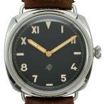パネライ PANERAI ラジオミール カリフォルニア 3デイズ アッチャイオ PAM00424 ブラック ステンレススチール 腕時計 メンズ 中古
