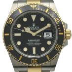 ロレックス ROLEX サブマリーナ 126613LN ブラック ゴールド/ステンレススチール 腕時計 メンズ 中古