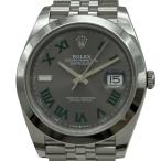 ロレックス ROLEX デイトジャスト 41 126300 スレート ステンレススチール 腕時計 メンズ 中古