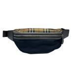  Burberry London BURBERRY LONDONnoba проверка поясная сумка 8005416 нейлон сумка-пояс унисекс б/у 
