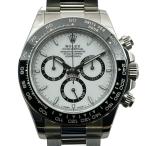 ロレックス ROLEX デイトナ 126500LN ホワイト ステンレススチール 腕時計 メンズ 中古