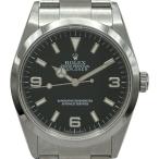ロレックス ROLEX エクスプローラー 1 114270 ブラック ステンレススチール 腕時計 メンズ 中古