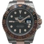 ロレックス ROLEX GMTマスター２ 126711CHNR ブラック ピンクゴールド/ステンレススチール 腕時計 メンズ 中古