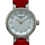 ティソ TISSOT ラブリー T140.009.16.111.00 ホワイトシェル ステンレススチール 腕時計 レディース 中古