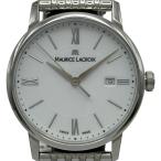 モーリス・ラクロア MAURICE LACROIX エリロスデイト EL1094-SS002-110-1 ホワイト ステンレススチール 腕時計 レディース 中古