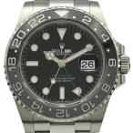 ロレックス ROLEX GMTマスター2 126710GRNR  ブラック ステンレススチール 腕時計 メンズ 中古