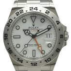 ロレックス ROLEX エクスプローラー2 226570 ホワイト ステンレススチール 腕時計 メンズ 中古