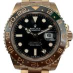 ロレックス ROLEX GMTマスター2 126715CHNR ブラック ピンクゴールド 腕時計 メンズ 中古