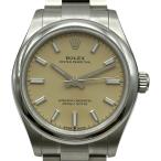 ロレックス ROLEX オイスターパーペチュアル31 277200 ベージュ ステンレススチール 腕時計 レディース 中古