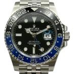 ロレックス ROLEX GMTマスター2 126710BLNR ブラック ステンレススチール 腕時計 メンズ 中古