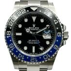 ロレックス ROLEX GMTマスター2 126710BLNR ブラック ステンレススチール 腕時計 メンズ 中古