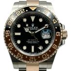 ロレックス ROLEX GMTマスター2 126711CHNR ブラック ステンレススチール/ピンクゴールド 腕時計 メンズ 中古