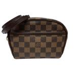  Louis * Vuitton LOUIS VUITTON небольшая сумочка *i панель maN51296 монограмма сумка-пояс женский б/у 