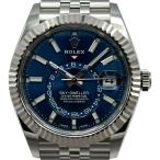 ロレックス ROLEX スカイドゥエラー 326934 ブルー ホワイトゴールド/ステンレススチール 腕時計 メンズ 中古