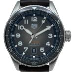 タグ・ホイヤー TAG HEUER オータヴィア アイソグラフ WBE5110.FC8266 スモーキーブラック ステンレススチール 腕時計 メンズ 中古
