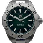 タグ・ホイヤー TAG HEUER アクアレーサー プロフェッショナル 200 WBP2115 グリーン ステンレススチール 腕時計 メンズ 中古